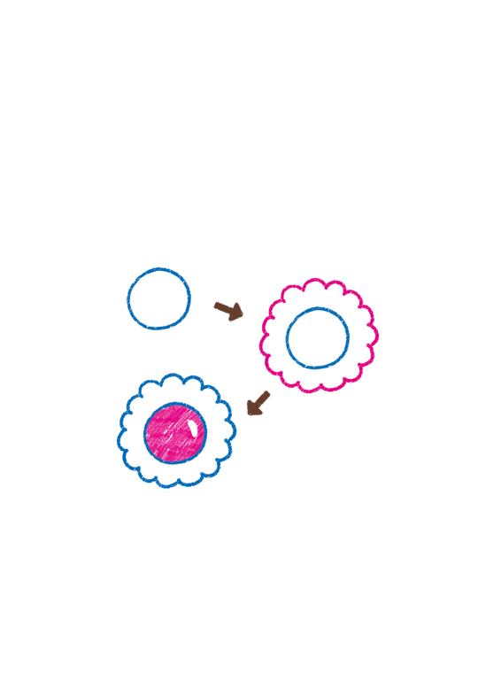 ｌｅｓｓｏｎ １１ お菓子 かんたんに描ける 絵の描き方レッスン 保育のお役立ち情報 月刊誌 ひかりのくに株式会社 こどもたちの未来のために